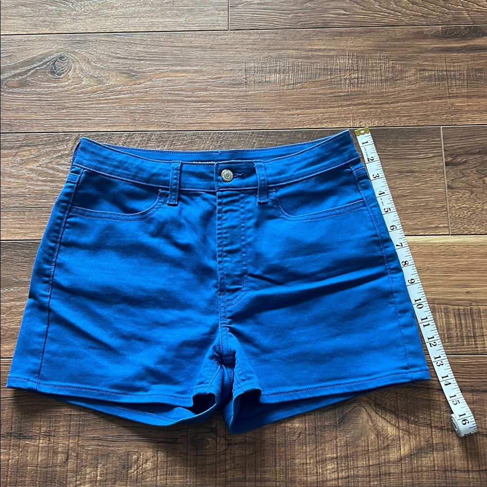 Old Navy Vibrant Blue Jean Shorts - Picture 3 of 5